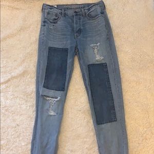 American Eagle high waisted mom jeans